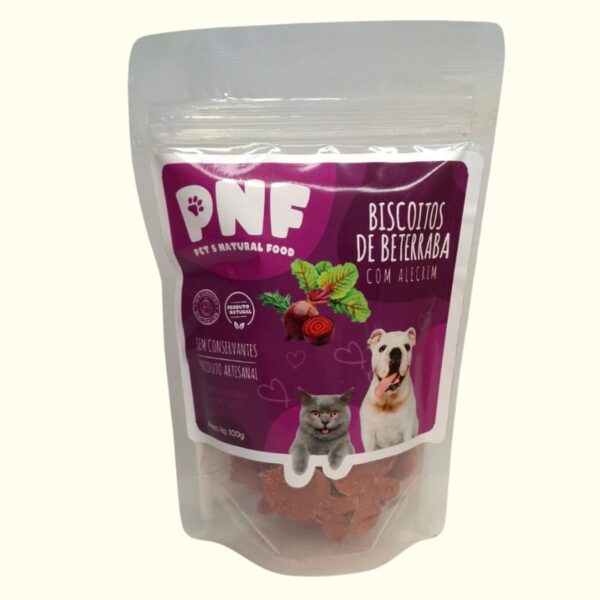 Biscoito de Beterraba com Alecrim - 100g