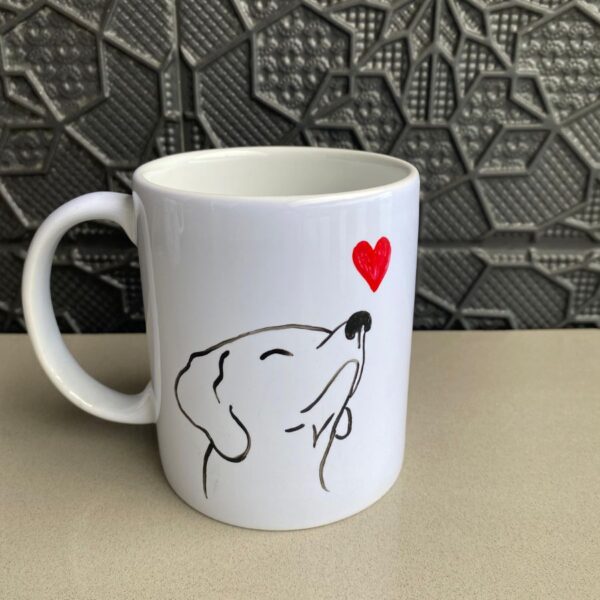 Caneca Pet "Coração"