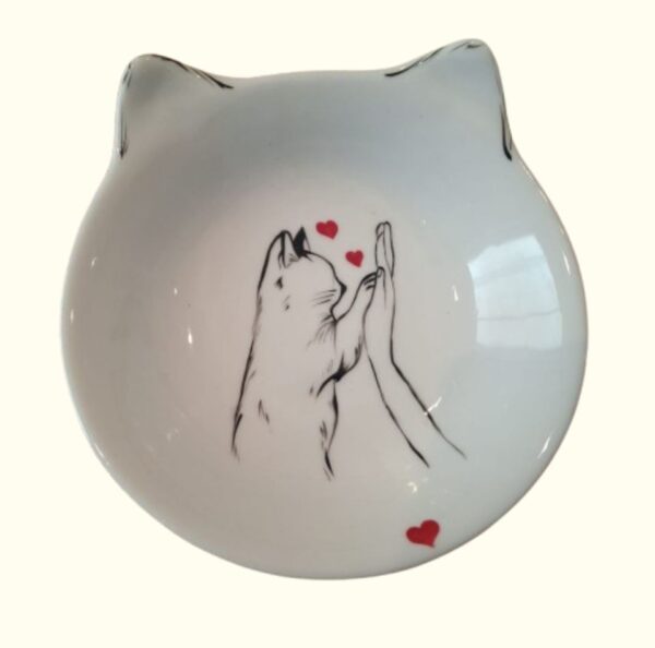 Comedouro/ Bebedouro Personalizado para Gatos - Imagem 3